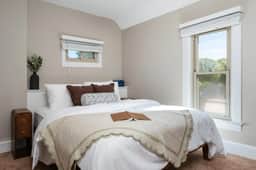 Aurora Cottage | Game Shed & Yard 2BR HOME Downtown & TART Trail | Grill