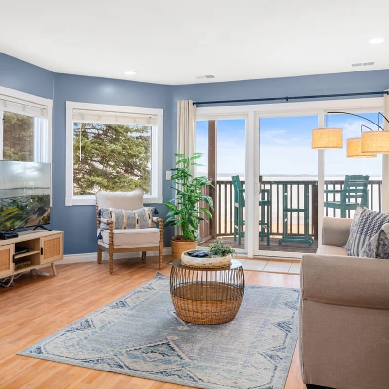 Sauna Beach Bliss 211|Balcony|Beach Front|Beach|Downtown